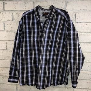 Ariat long sleeve western work shirt XL